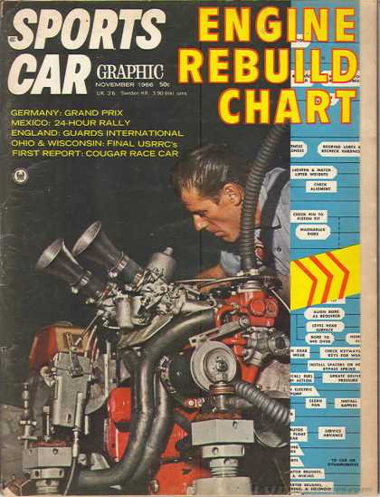 Sports Car Graphic - November 1966