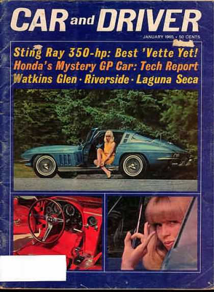 Sports Car Illustrated - January 1965