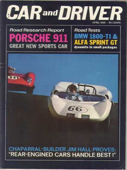 Sports Car Illustrated - April 1965