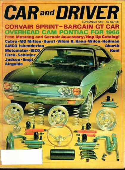 Sports Car Illustrated - September 1965