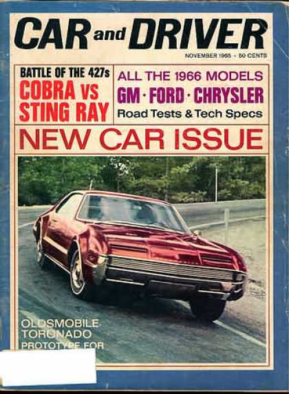 Sports Car Illustrated - November 1965