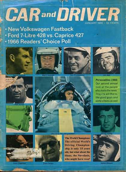 Sports Car Illustrated - January 1966