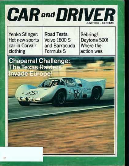 Sports Car Illustrated - June 1966