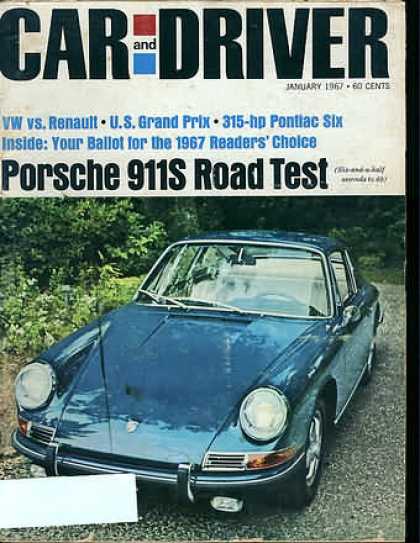 Sports Car Illustrated - January 1967