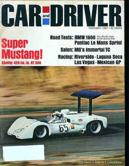 Sports Car Illustrated - February 1967