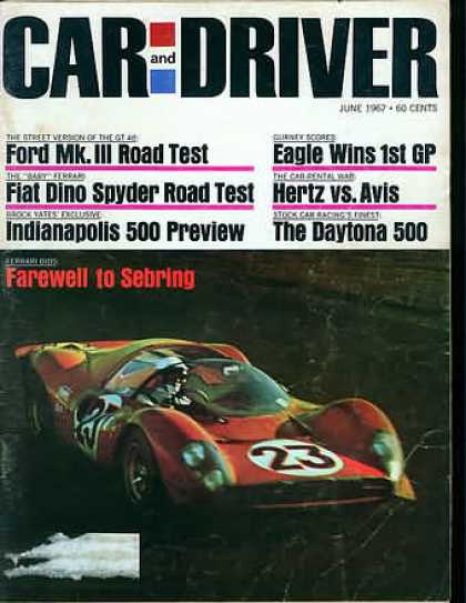 Sports Car Illustrated - June 1967