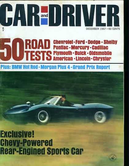 Sports Car Illustrated - December 1967