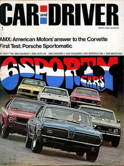 Sports Car Illustrated - March 1968