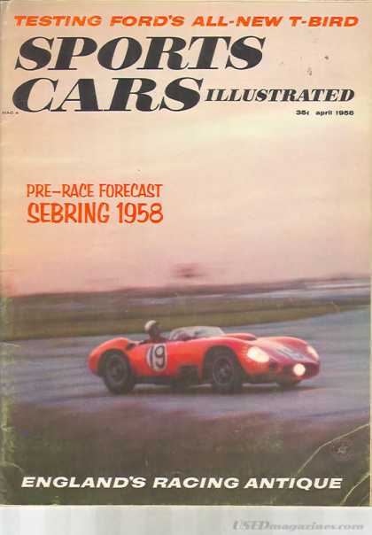 Sports Car Illustrated - April 1958