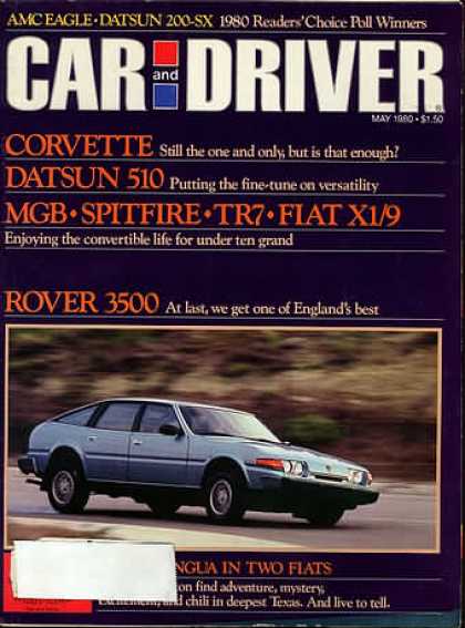 Sports Car Illustrated - May 1980