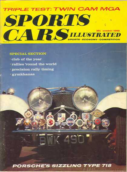Sports Car Illustrated - October 1958