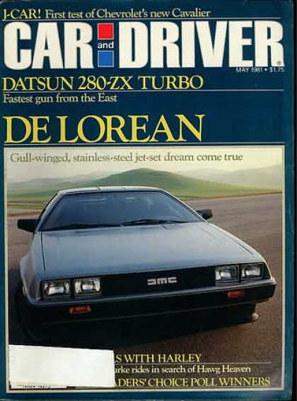 Sports Car Illustrated - May 1981