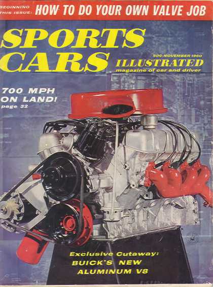 Sports Car Illustrated - November 1960