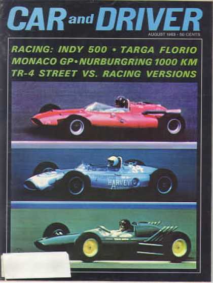 Sports Car Illustrated - August 1963