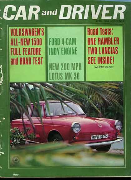 Sports Car Illustrated - April 1964