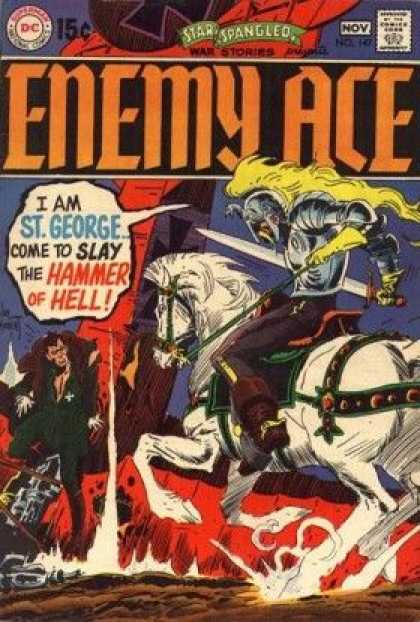 Star Spangled War Stories 147 - 147 - Enemy Ace - St George - Slay - Hammer Of Hell - Joe Kubert