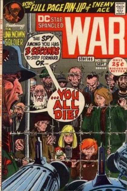 Star Spangled War Stories 158 - The Unknown Soldier - Fence - Guns - September - Prisoners - Joe Kubert