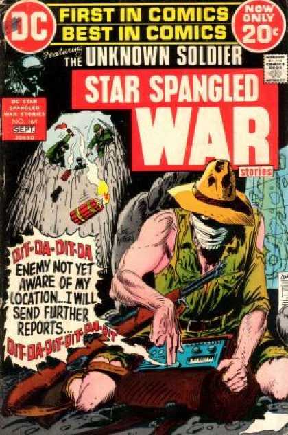 Star Spangled War Stories 164 - Unknown Soldier - Dynamite - Lit Fuse - Radio - Rifle - Joe Kubert