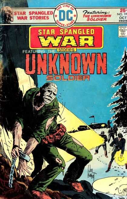 Star Spangled War Stories 192 - Soldier - Pine Tree - Snow - Jeep - Shackles - Joe Kubert