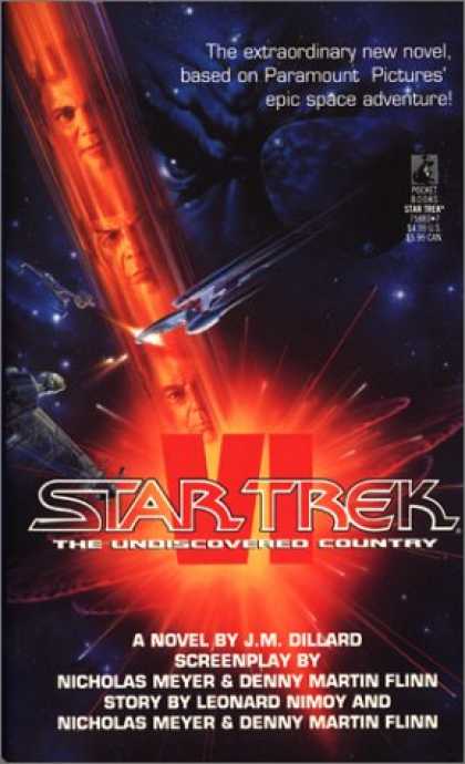 Star Trek Books - Star Trek VI The Undiscovered Country (Star Trek)