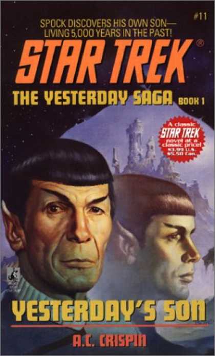Star Trek Books - Yesterday's Son (Star Trek, No 11)