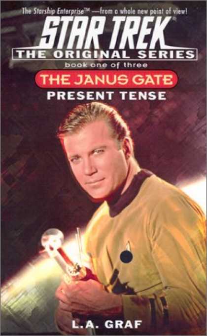 Star Trek Books - Present Tense: The Janus Gate Book One of Three (Star Trek The Original Series)