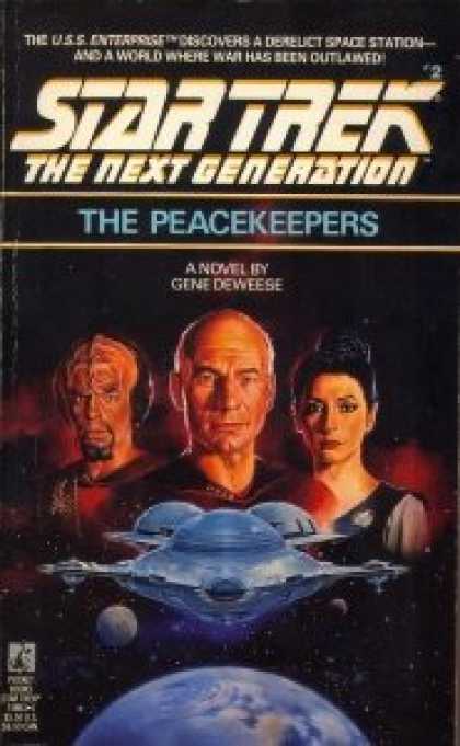 Star Trek Books - The Peacekeepers (Star Trek The Next Generation, No 2)