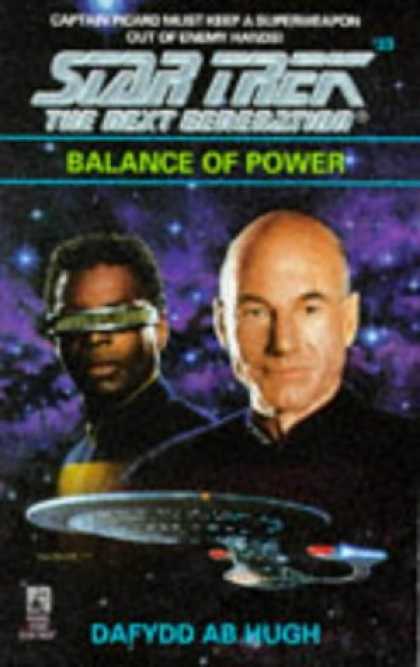 Star Trek Books - Balance of Power (Star Trek The Next Generation, No 33)