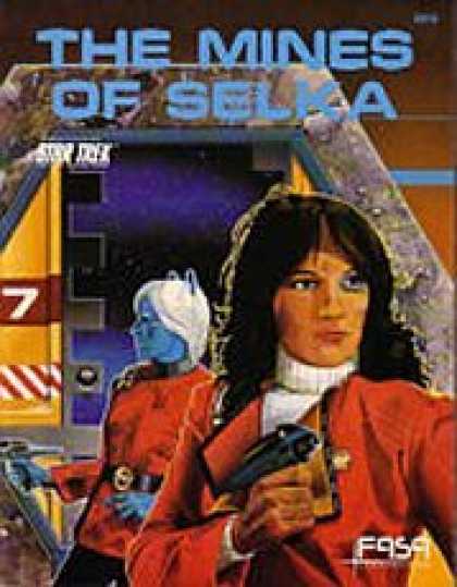 Star Trek Books - The Mines of Selka (Star Trek RPG)
