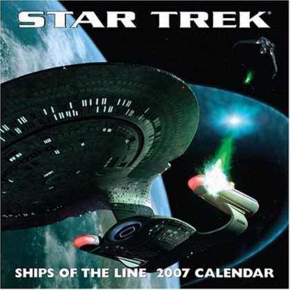 Star Trek Books - Star Trek Ships of the Line 2007 Wall Calendar