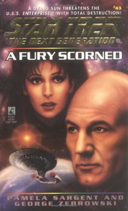 Star Trek Books - A Fury Scorned (Star Trek The Next Generation, No 43)
