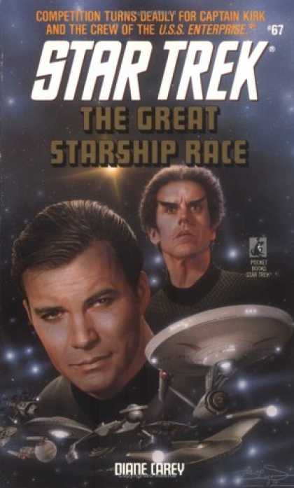 Star Trek Books - The Great Starship Race (Star Trek, Book 67)