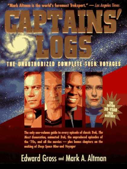 Star Trek Books - Captains' Logs: The Unauthorized Complete Trek Voyages