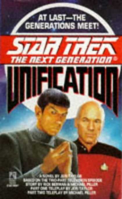 Star Trek Books - Unification (Star Trek The Next Generation)