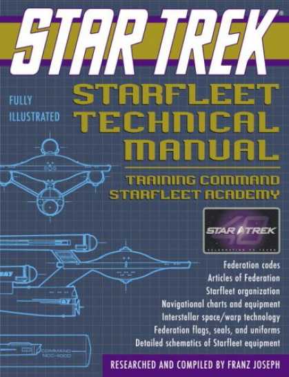 Star Trek Books - Star Trek Starfleet Technical Manual: Training Command Starfleet Academy