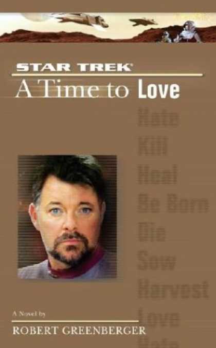Star Trek Books - A Time to Love (Star Trek The Next Generation)