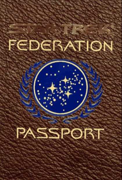 Star Trek Books - Star Trek Federation Passport: A Mini Travel Guide & Star Trek Passport