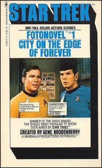 Star Trek Books - City On The Edge Of Forever (Star Trek Fotonovel, #1)