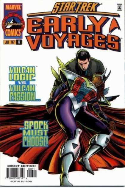 Star Trek Books - Star Trek Early Voyages #6 : Cloak & Dagger Part 2 (Marvel Comics)