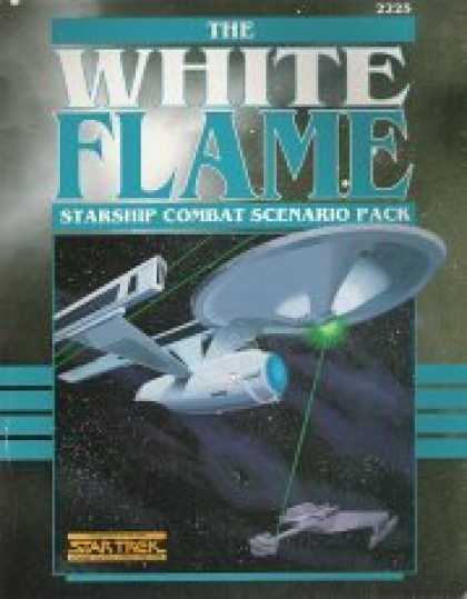 Star Trek Books - The White Flame (Star Trek Starship Combat Game)