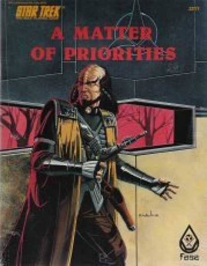 Star Trek Books - A Matter of Priorities (Star Trek RPG)