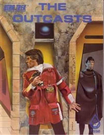 Star Trek Books - The Outcasts (Star Trek RPG)
