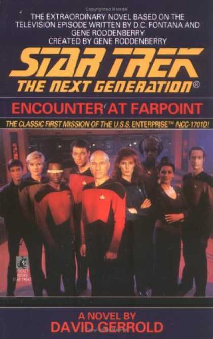 Star Trek Books - Encounter at Farpoint (Star Trek: The Next Generation)