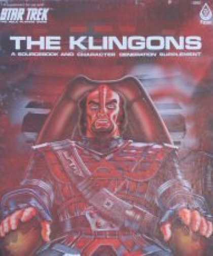 Star Trek Books - The Klingons (Star Trek RPG) [1st Edition Box Set]