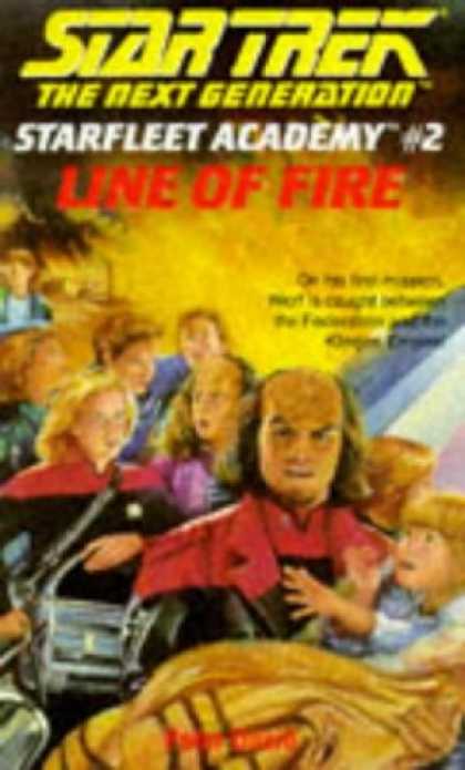 Star Trek Books - Line of Fire (Star Trek: The Next Generation, Starfleet Academy)