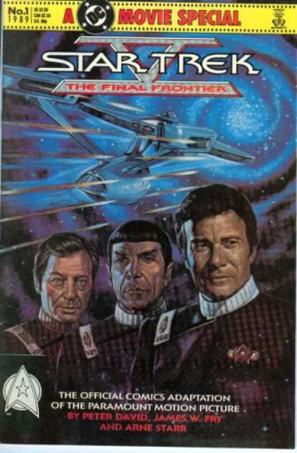 Star Trek Books - STAR TREK V: THE FINAL FRONTIER (Star Trek: A Movie Special, 1)
