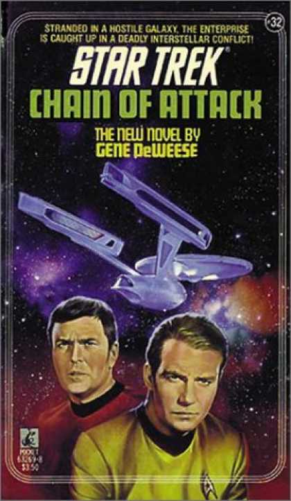 Star Trek Books - Chain of Attack (Star Trek, No 32)