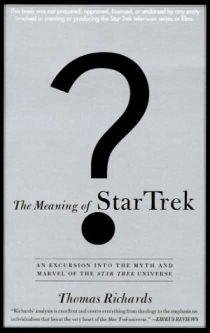 Star Trek Books - The Meaning of Star Trek