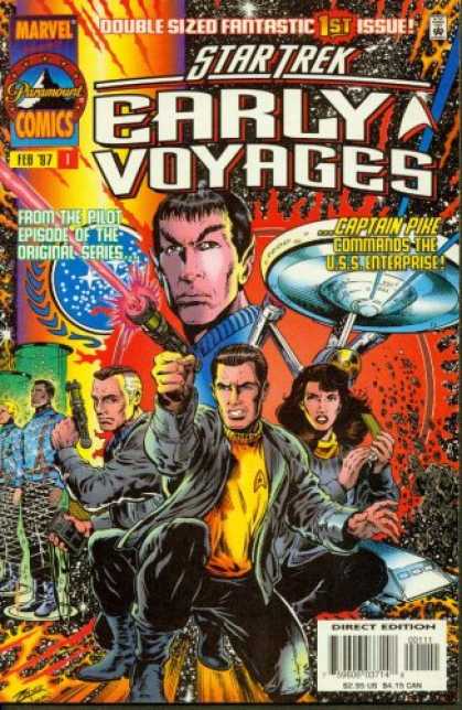 Star Trek Books - Star Trek Early Voyages #1