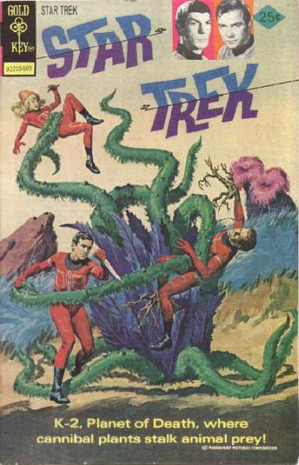 Star Trek 29 - K-2 - Planet Of Death - Cannibal Plants - Kirk - Spock